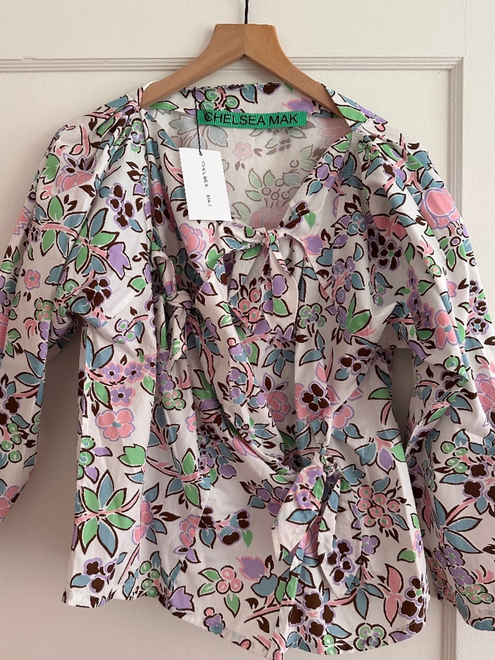 NEW Chelsea Mak Petra Blouse Shanri-la